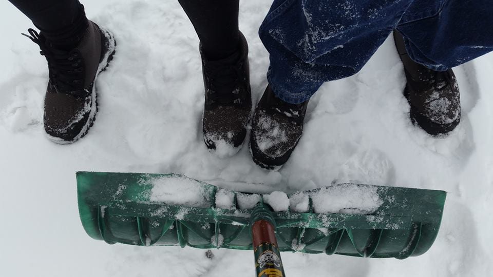 Winter Shoveling Boots