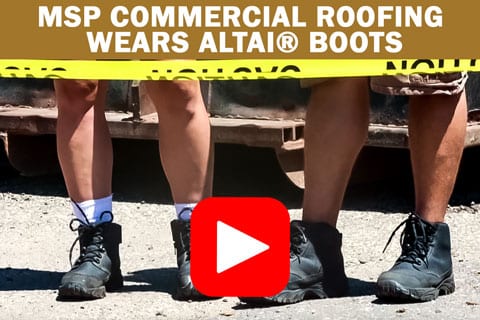 MSP Commercial Roofing YouTube work boot review