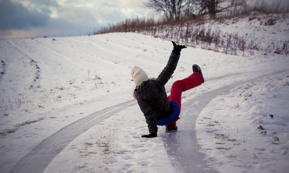 How To Prevent Slipping and Falling on Ice